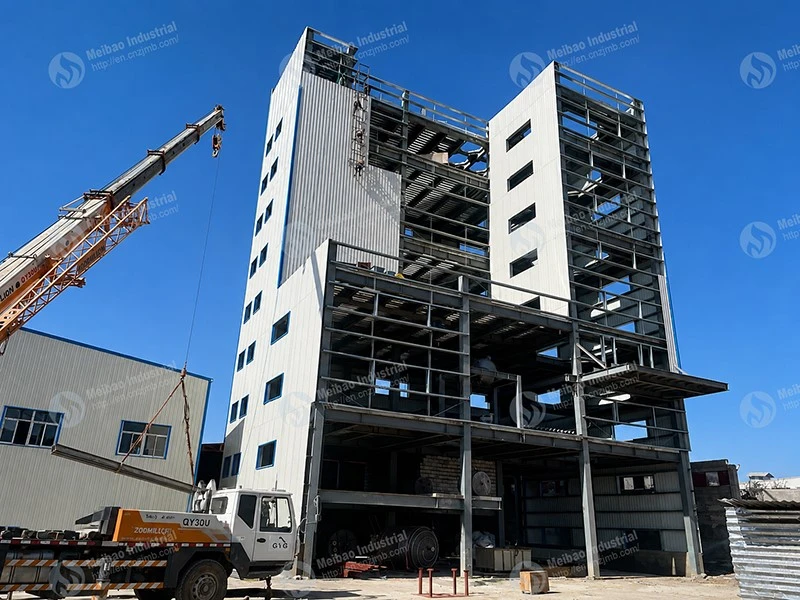 Angola 6 TPH detergent powder production line Angola 6 TPH detergent powder production line