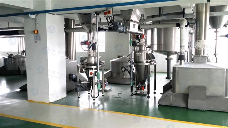 Meibao Vibrating Screen For Detergent Powder Production Line high quality