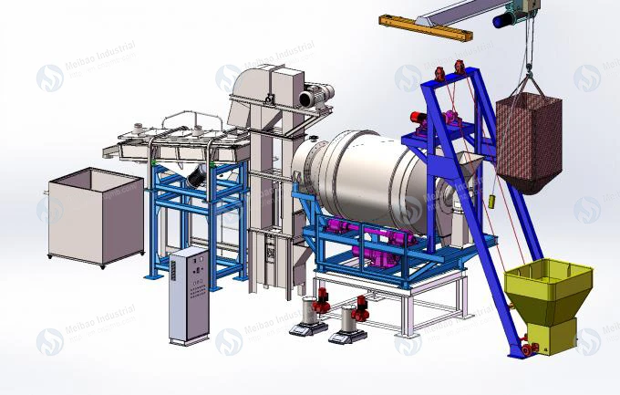 Detergent Powder Post Addition Line Detergent Powder Post Addition Line